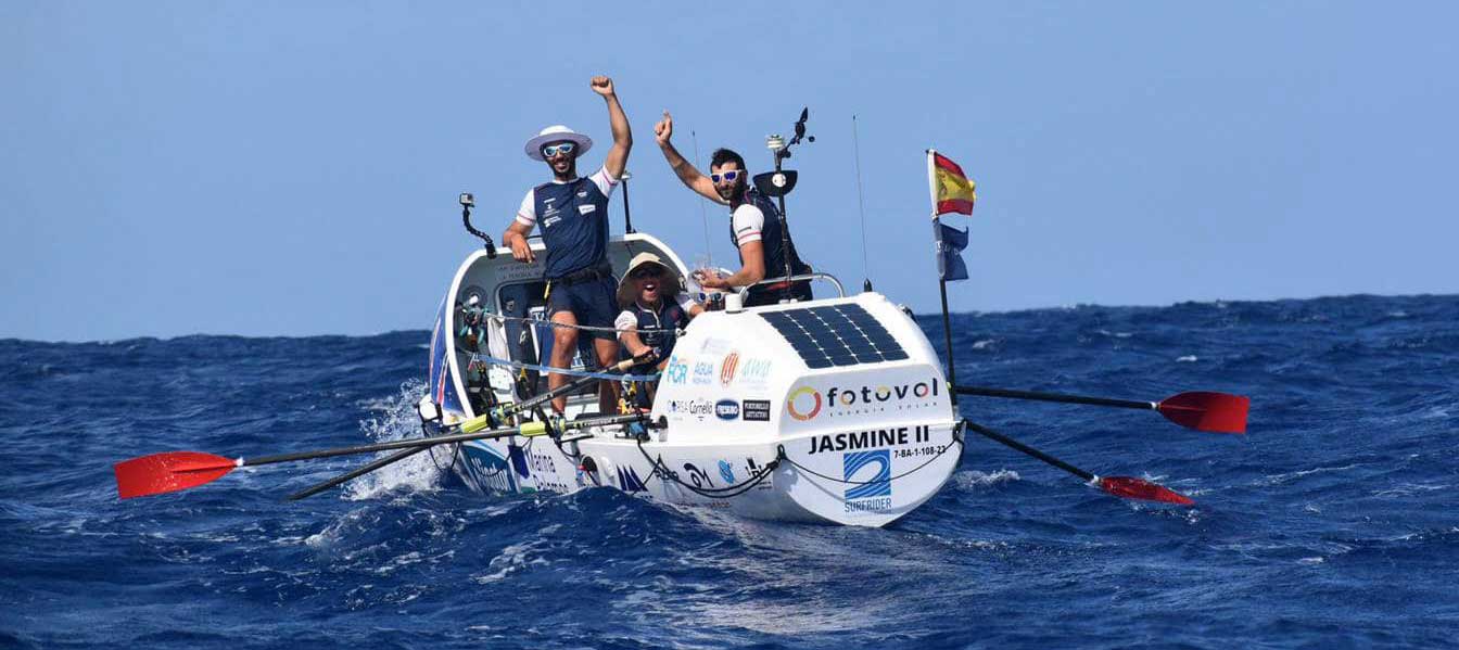 Ocean cats en un momento de la travesía