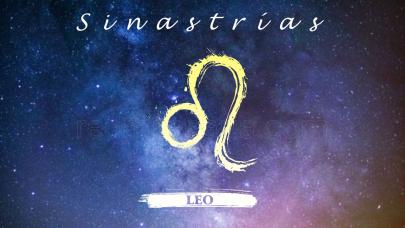 Leo, sus Sinastrías Ilustración del signo Leo en el cosmos