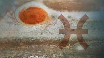 Tránsito de Júpiter en Piscis Imagen de Júpiter con el signo Piscis