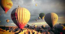 Globos aerostáticos en Capadocia, Turquía