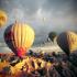 Globos aerostáticos en Capadocia, Turquía